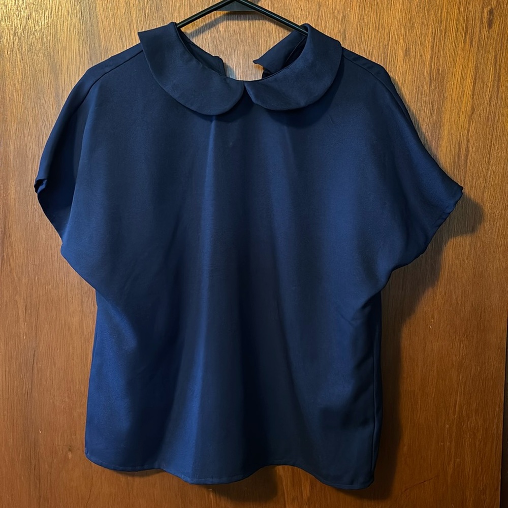 Dark blue women’s blouse